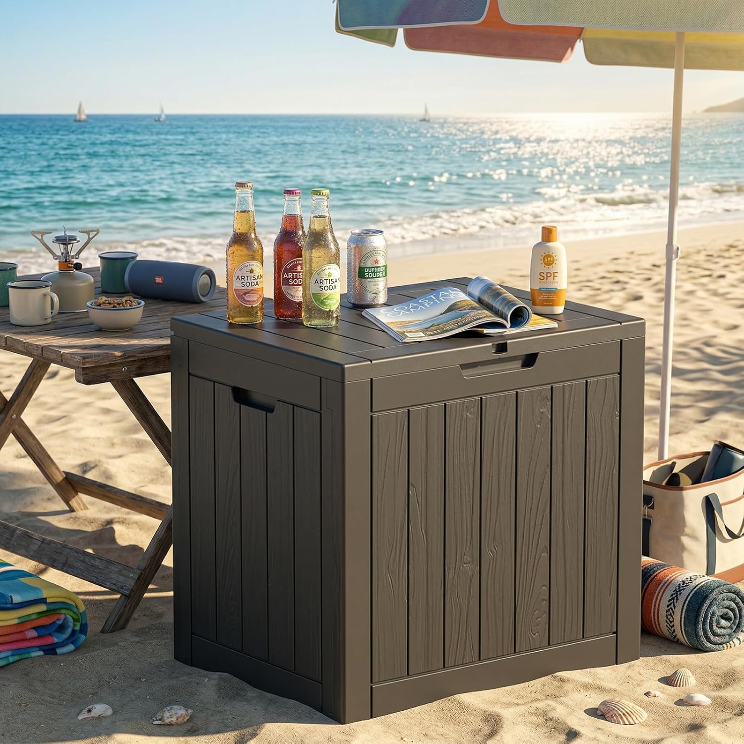 Detalle 2 de EFU Outdoor Storage Box 45-Gallon
