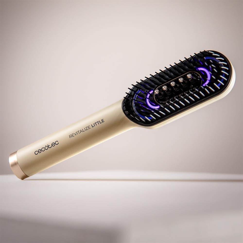 Thumbnail 2 de Cecotec HairCare Revitalize Little : brosse réparatrice aux 4 lumières LED, applicateur de sérum et massage vibratoire