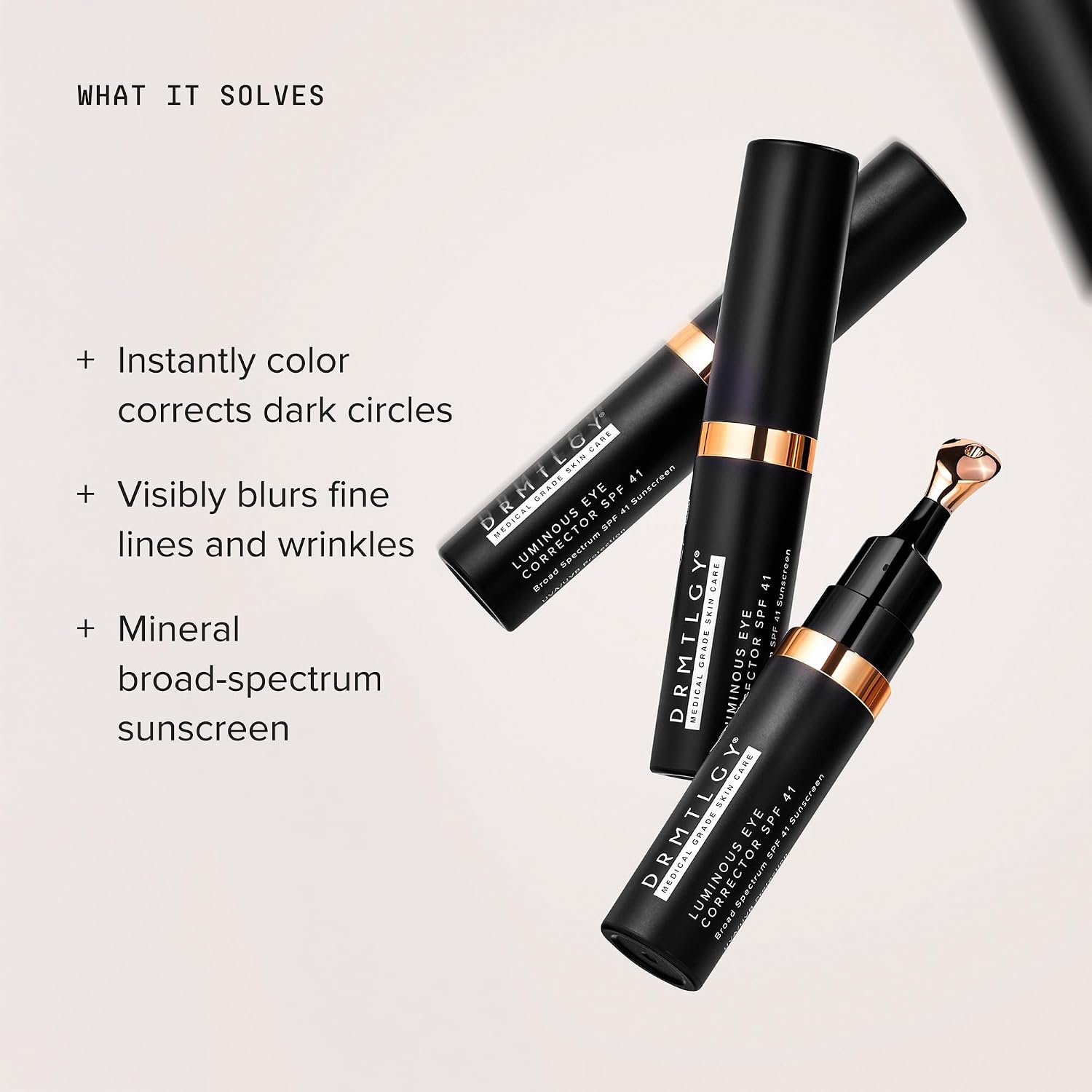 Detalle 2 de DRMTLGY Luminous Eye Corrector SPF 41