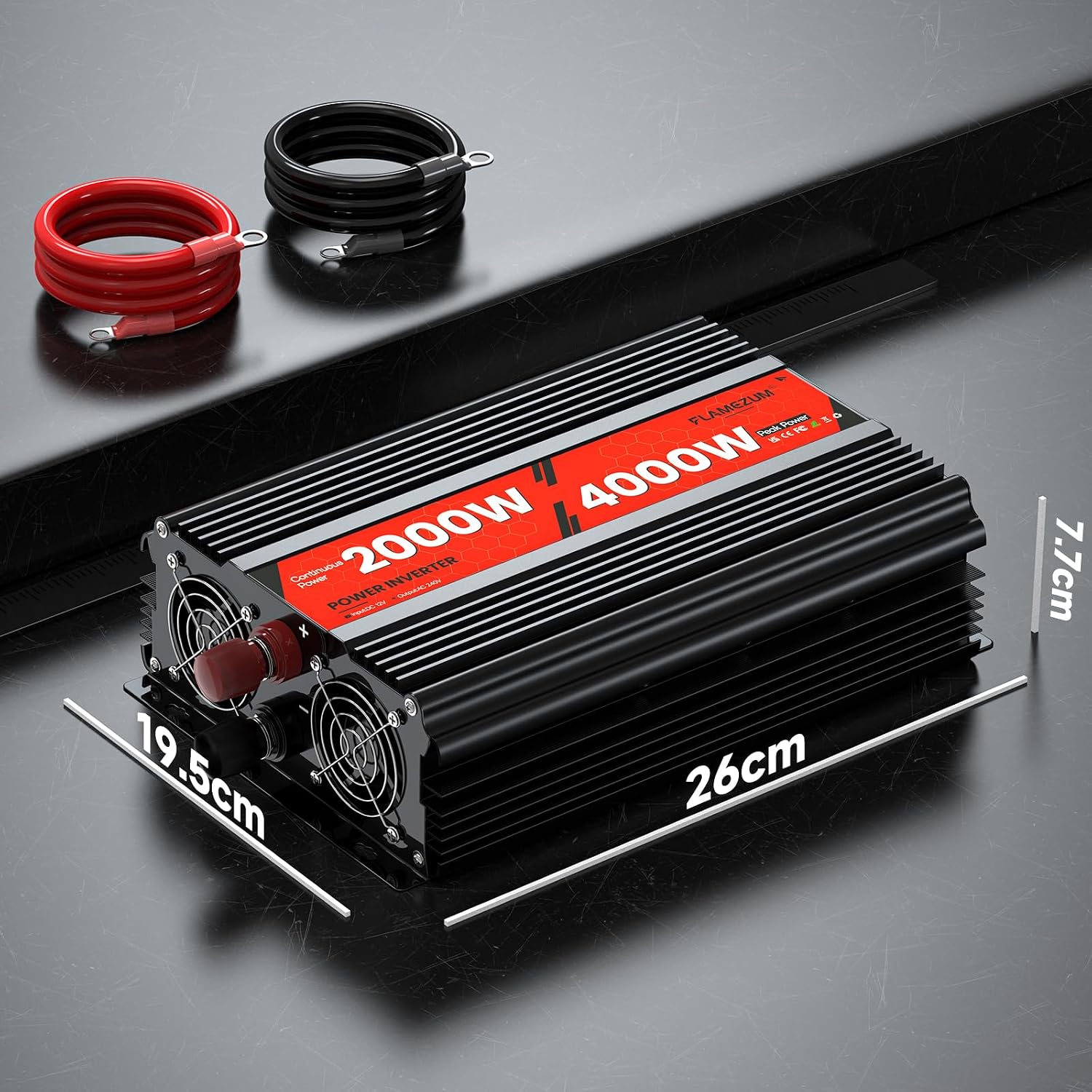 Thumbnail 6 de 12v to 240v Power Inverter 4000W