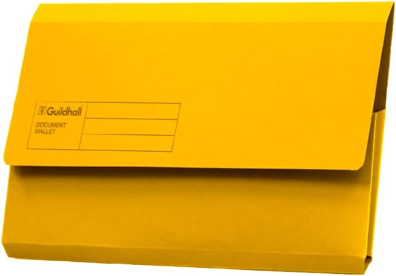 Thumbnail 3 de Exacompta Guildhall Document Wallets, 285gsm Foolscap, Assorted Colours (Pack of 50)