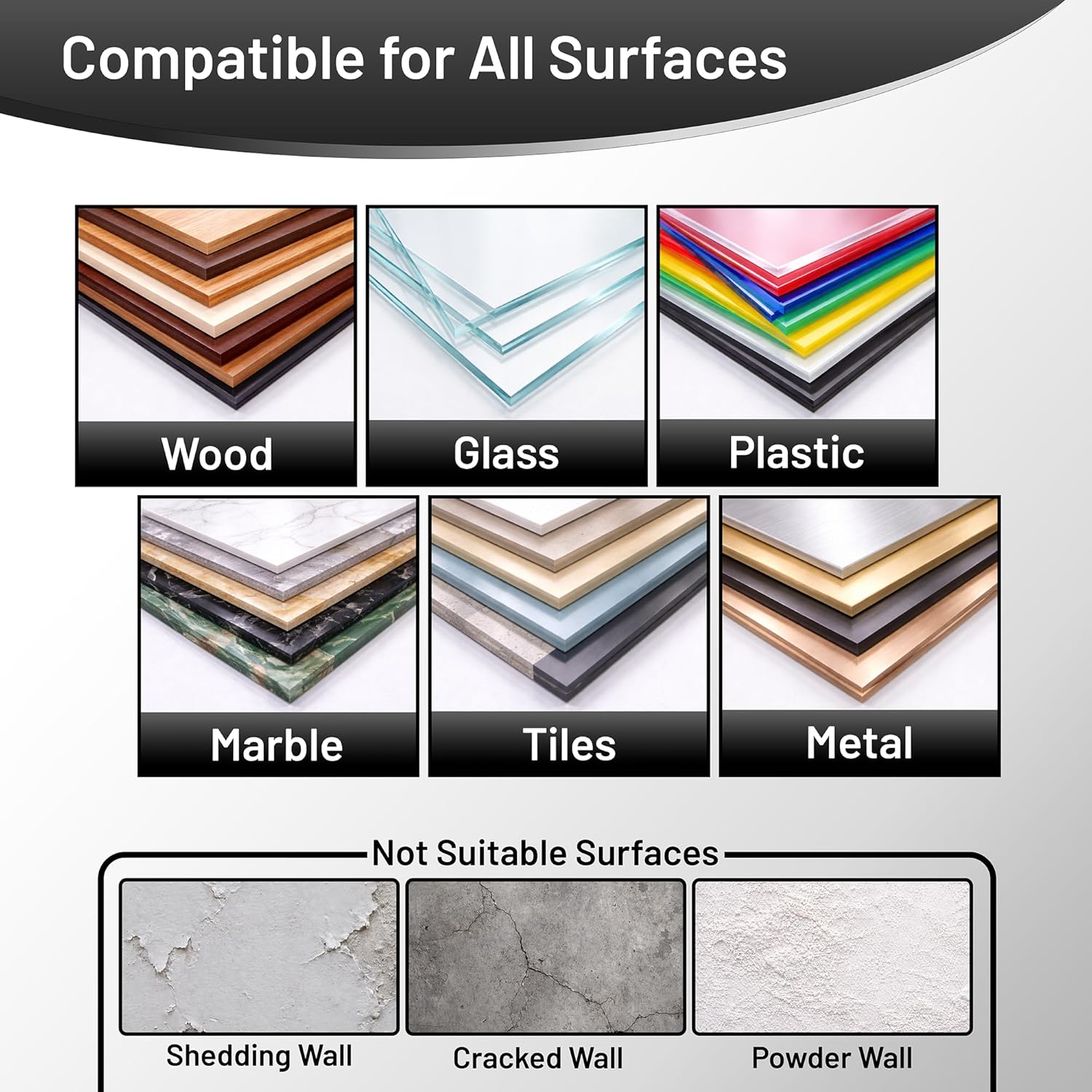 Thumbnail 5 de ZISMA Double Sided Sticky Tape - 50 Pcs Heavy Duty Adhesive Foam Pads (50mm x 30mm)