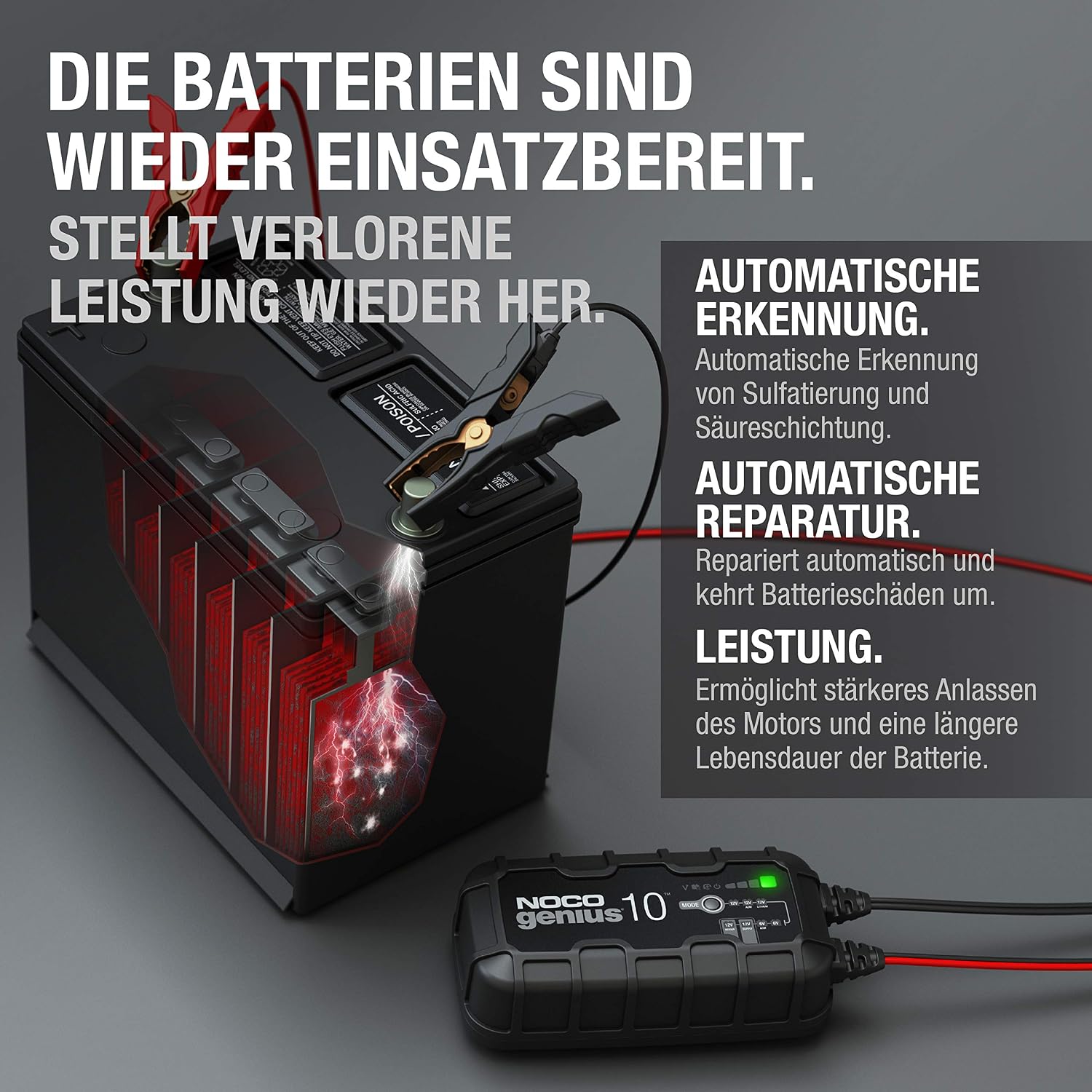 Thumbnail 5 de NOCO GENIUS10 Batterieladegerät 10A