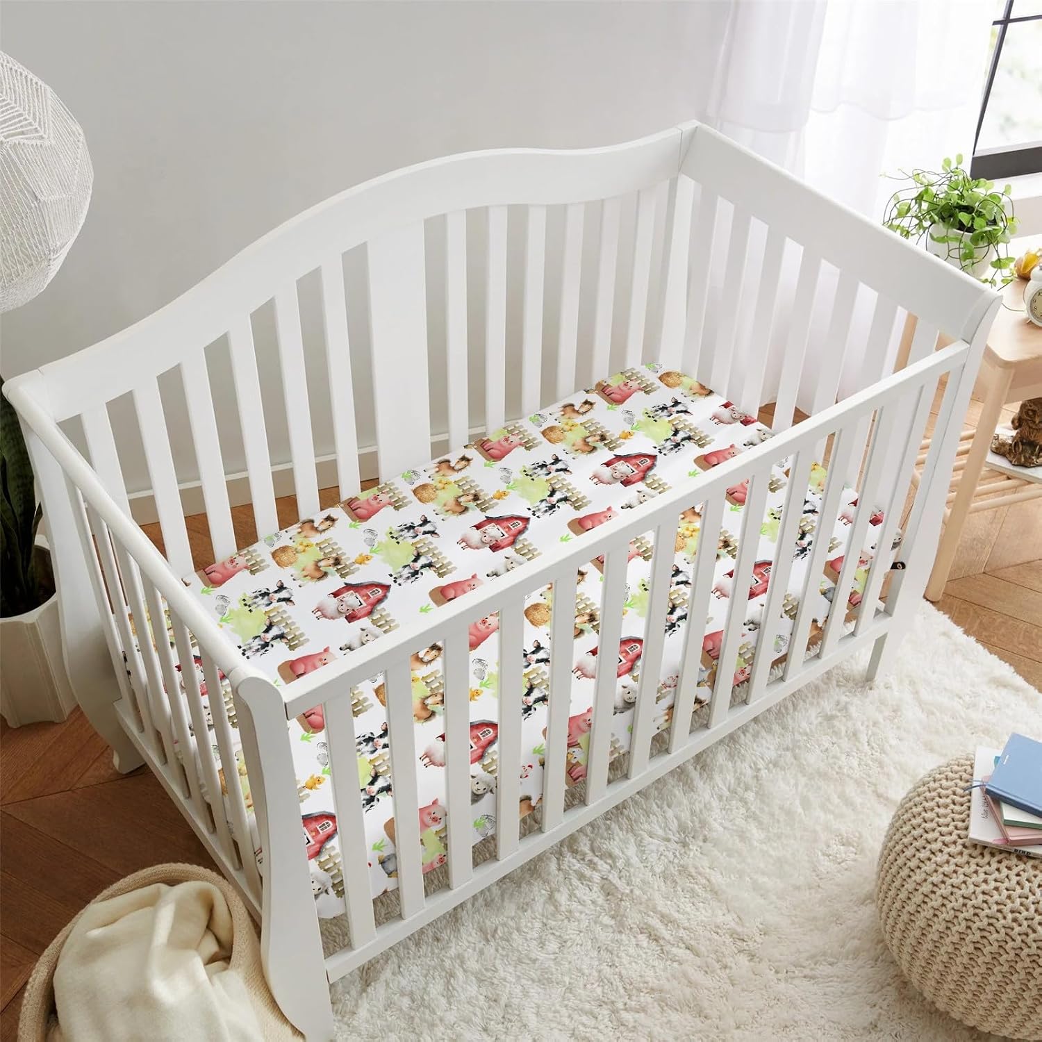 Detalle de HawSkgFub Crib Sheet 52 x 28 Inches
