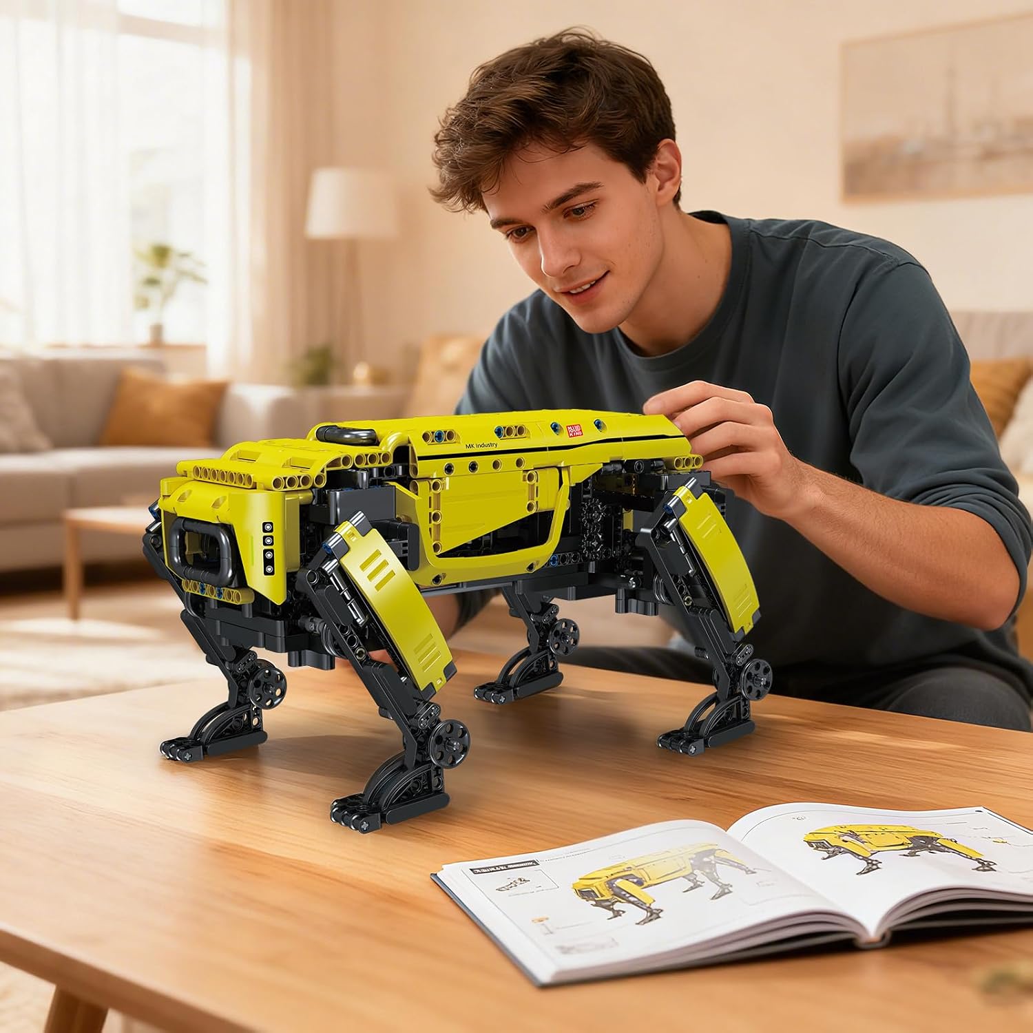 Thumbnail 4 de Mould King Mechanischer Hund 936 Teile