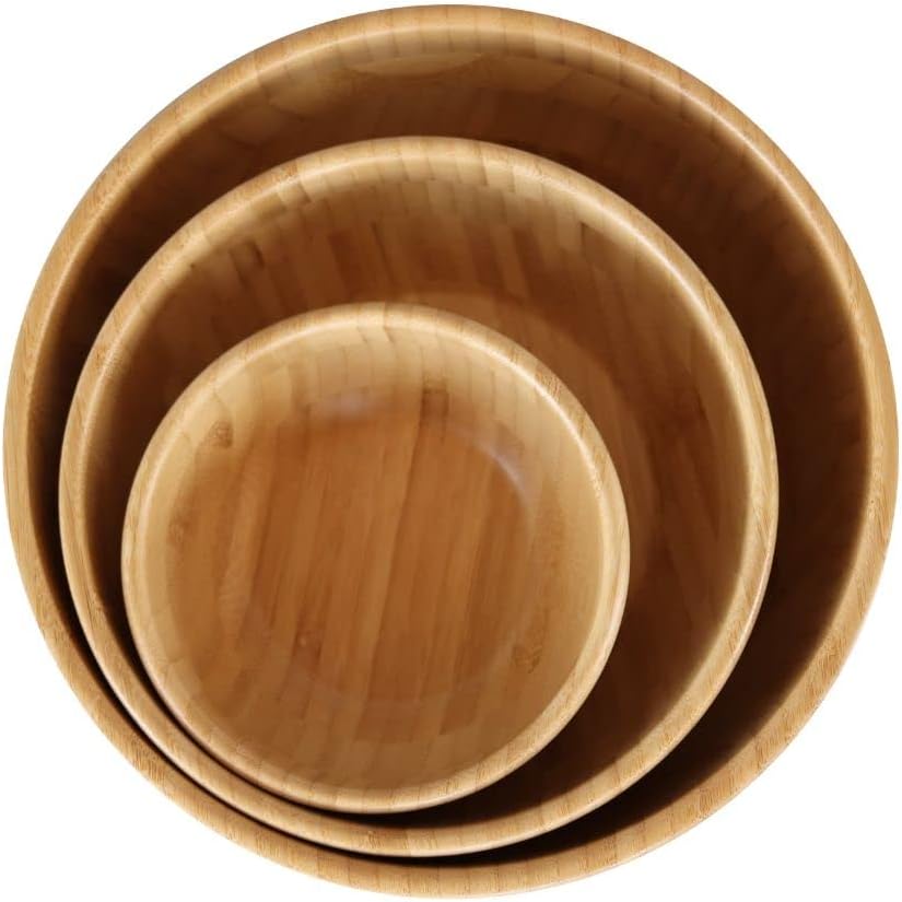 Detalle de pandoo Bambus Schüsseln Obstschale Ø20 cm