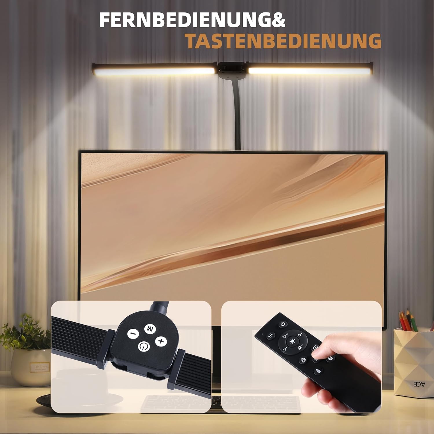 Detalle de Schreibtischlampe 25 Modi