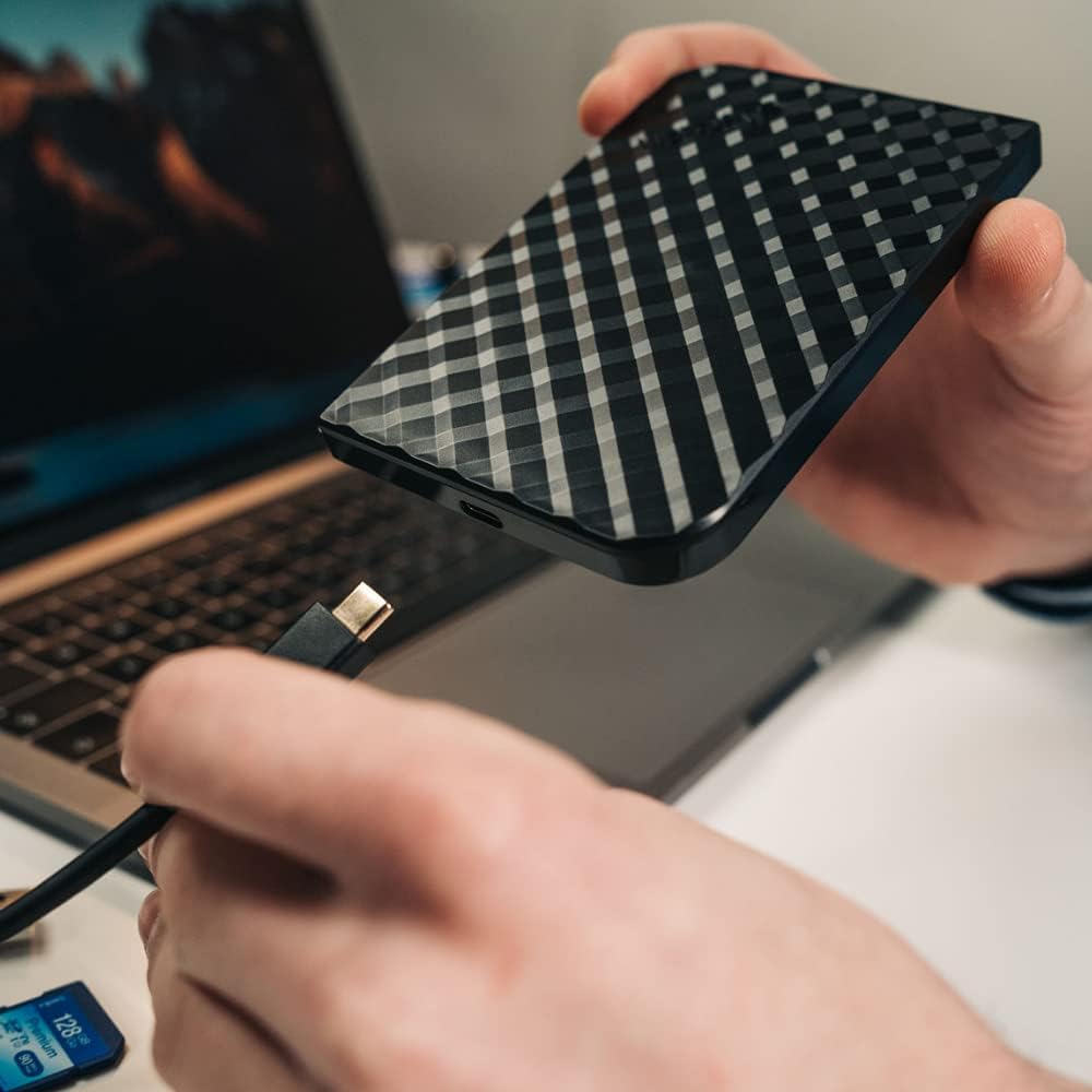 Detalle 2 de Verbatim Store 'n' Go Portable SSD 512 GB – czarny dysk zewnętrzny USB-C