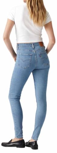 Detalle de Levi's 721 High Rise Skinny Jeans Femme – Blue Wave Light, 29W/30L