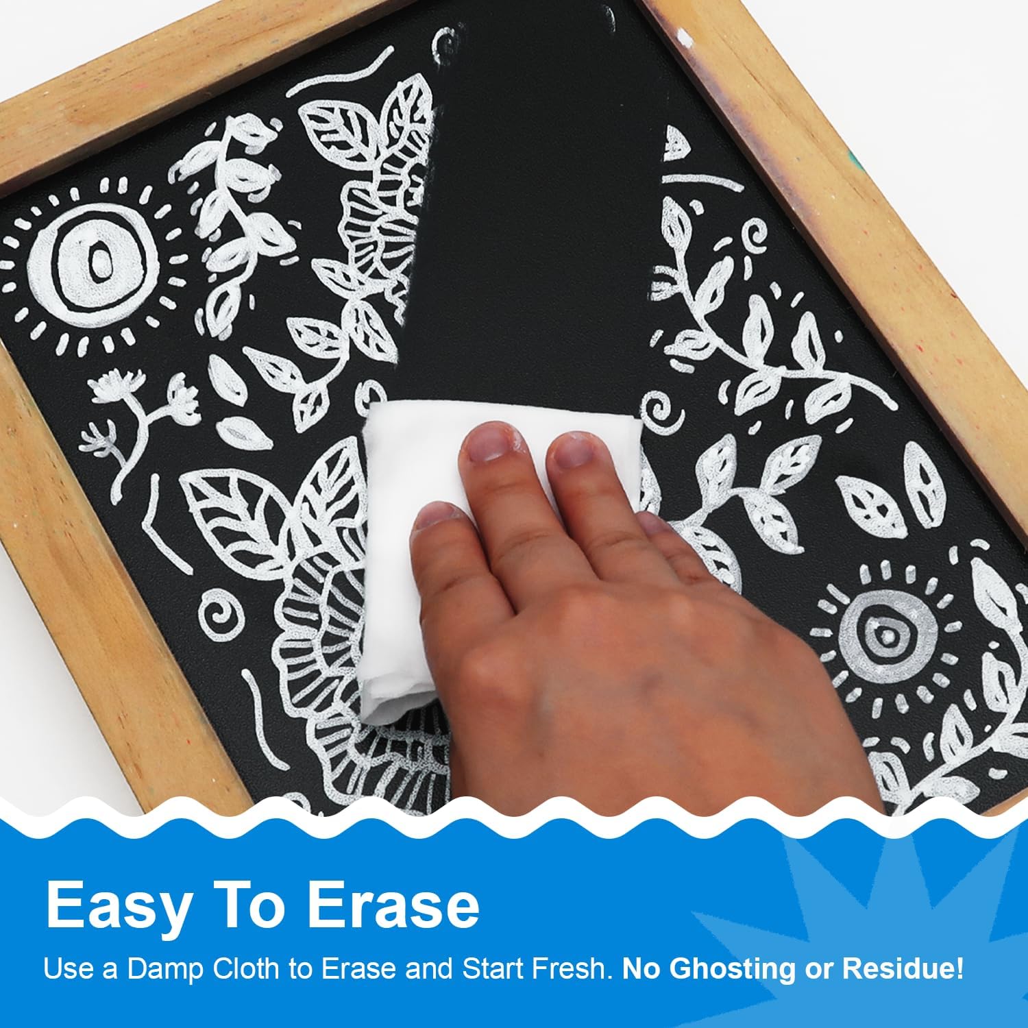 Thumbnail 6 de Funcils Kreidestifte weiß (Multipack, 6 Stück) – mit 1 mm, 3 mm und 6 mm Spitzen für Tafel & Glas