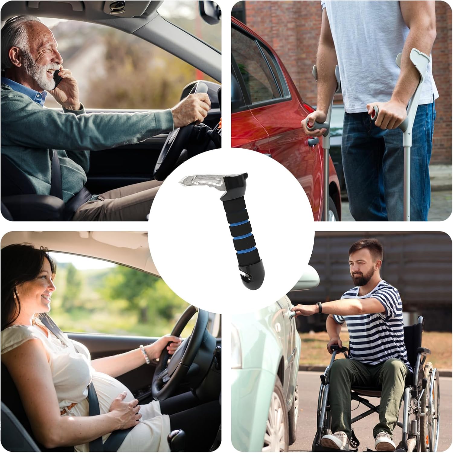 Thumbnail 6 de XMSHYODSM 3 in 1 Car Door Handle for Elderly – Multifunction Safe Assist for Getting In and Out