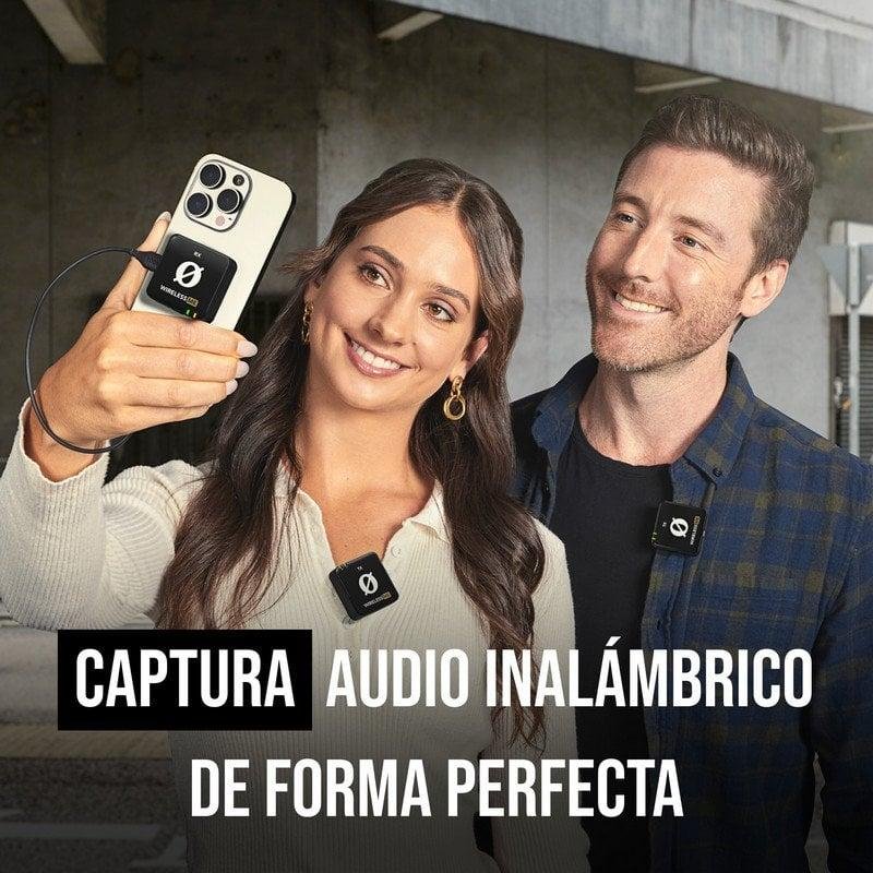 Detalle 2 de Rode Wireless ME Dual: sistema inalámbrico compacto con dos transmisores para creadores en movimiento