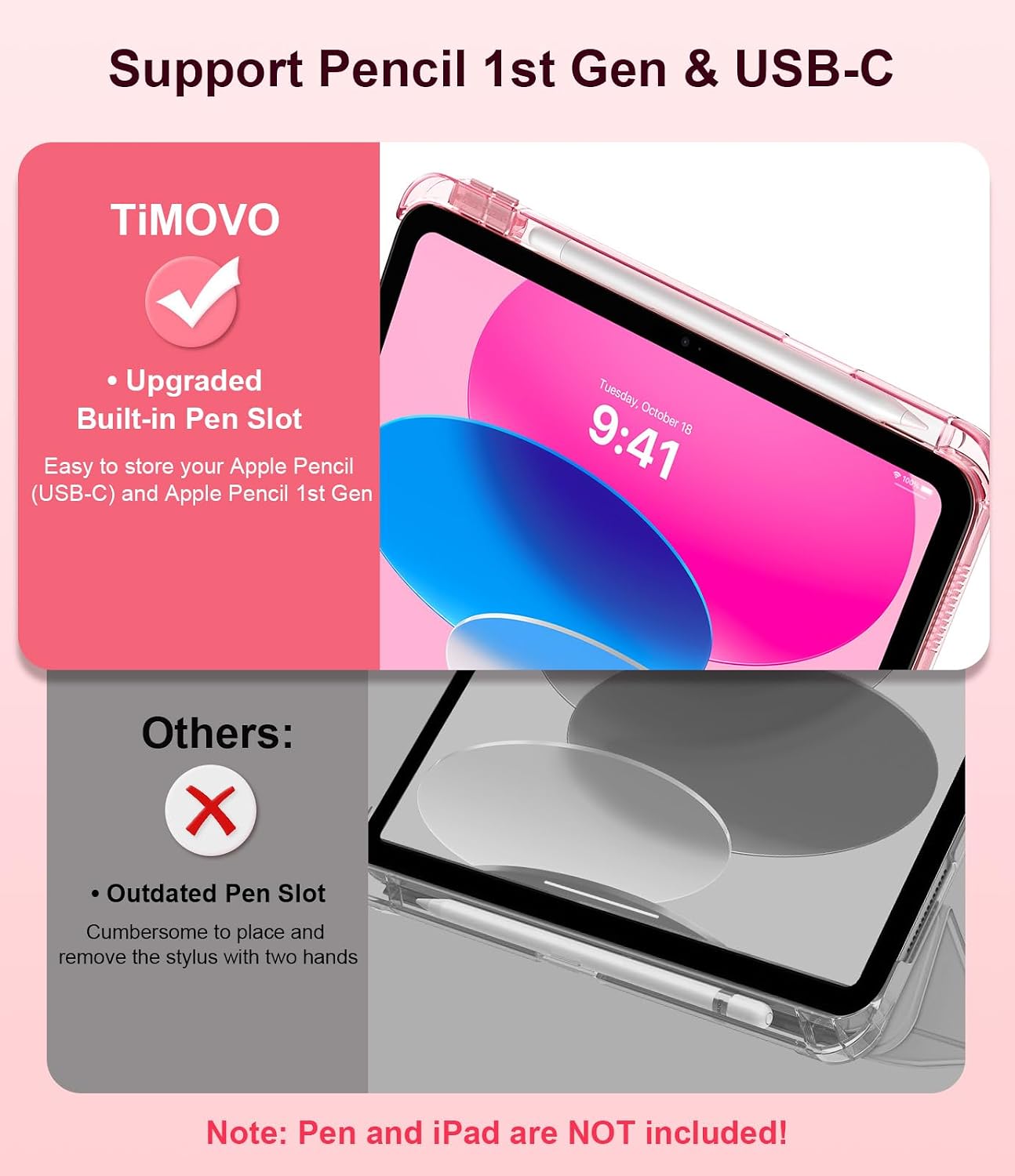 Thumbnail 2 de TiMOVO Case for iPad A16 11th Gen 11-inch slim cover