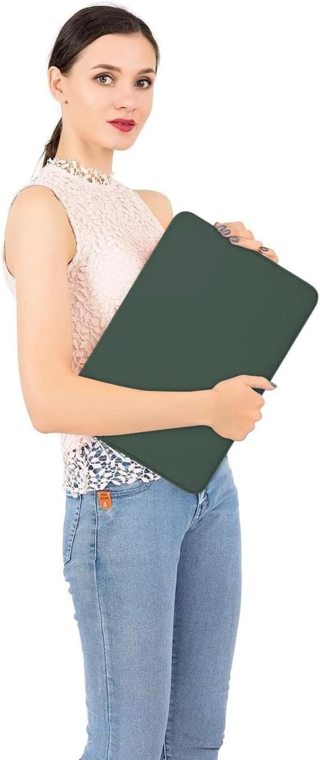 Thumbnail 5 de MOSISO Laptop Hülle Tasche 14 Zoll (Neopren, Smaragdgrün) mit kleinem Etui
