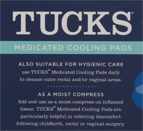 Thumbnail 13 de TUCKS Medicated Cooling Pads, 100 Count – Witch Hazel Hemorrhoid Pads for Comfort and Hygiene