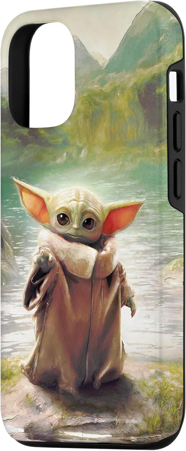 Thumbnail 1 de Entraînement Star Wars Grogu à l'utilisation de la Force Jedi — Coque iPhone 12/12 Pro