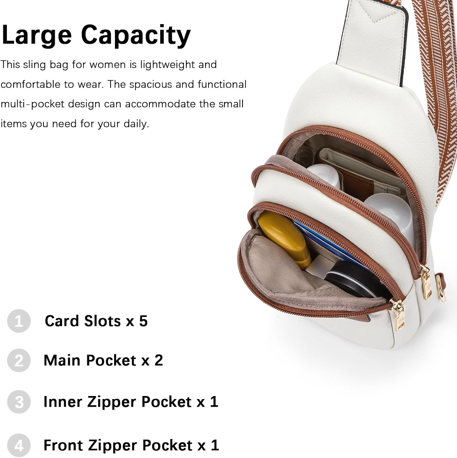 Thumbnail 4 de BOSTANTEN Small Sling Bag 0.7 lb