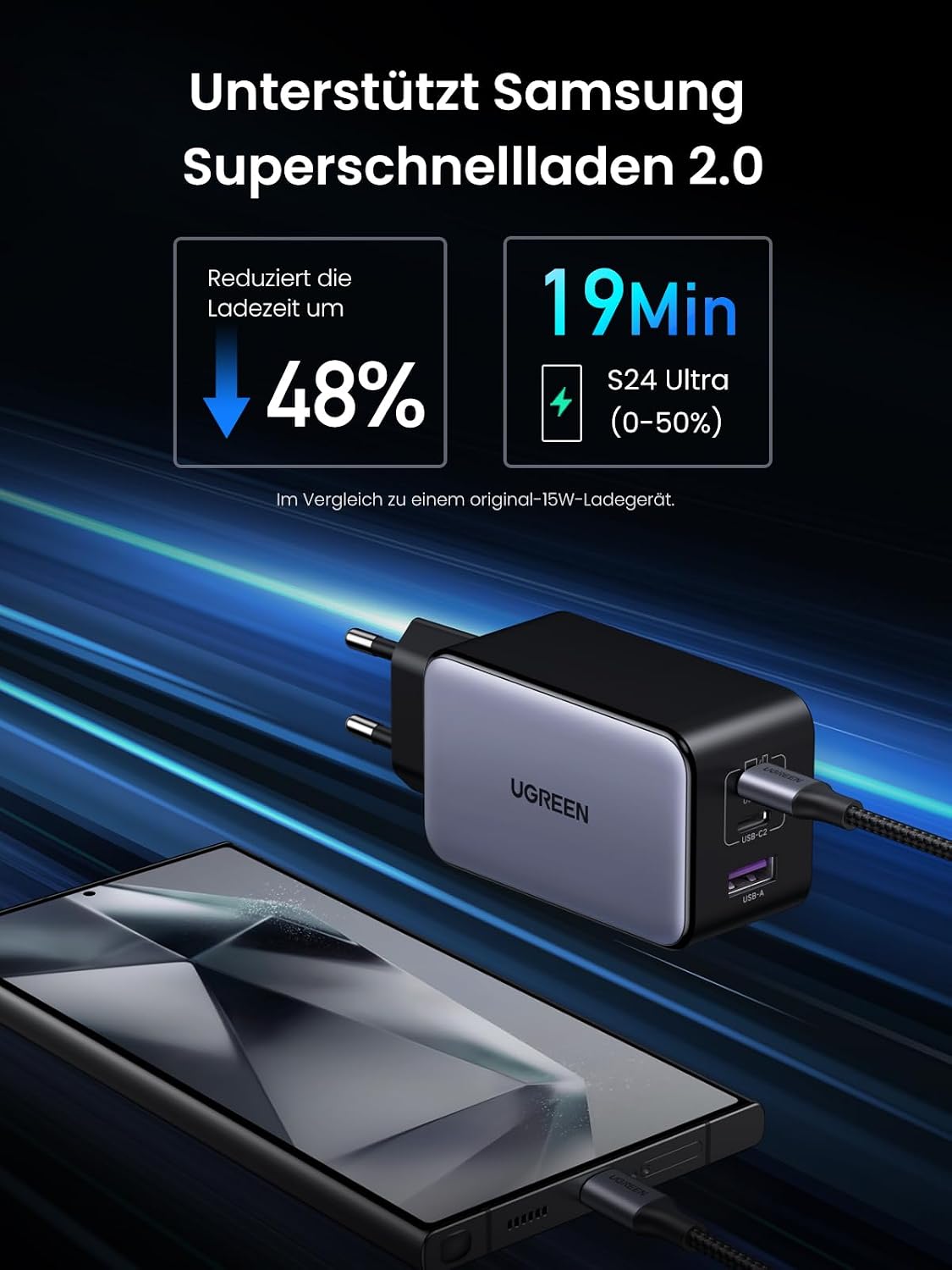 Thumbnail 5 de UGREEN Nexode X 100W Ladegerät 3-Port ⚡