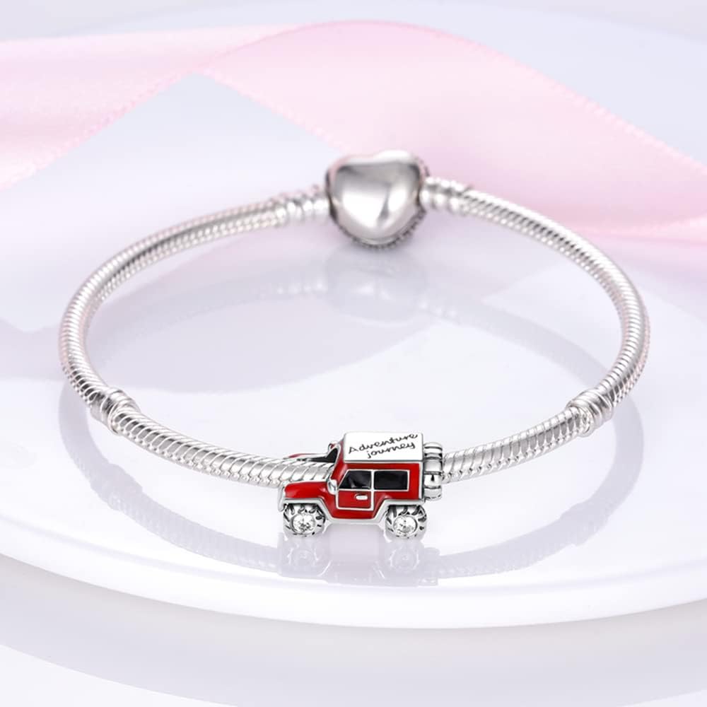 Thumbnail 1 de Pandach Damen Charm-Anhänger aus 925 Sterling Silber mit Zirkonia – für europäische Armbänder & Halskette