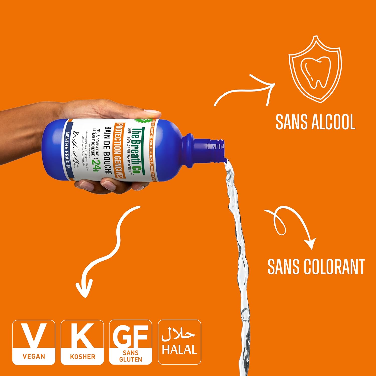 Thumbnail 1 de Healthy Gums 500 ml bain de bouche 🦷