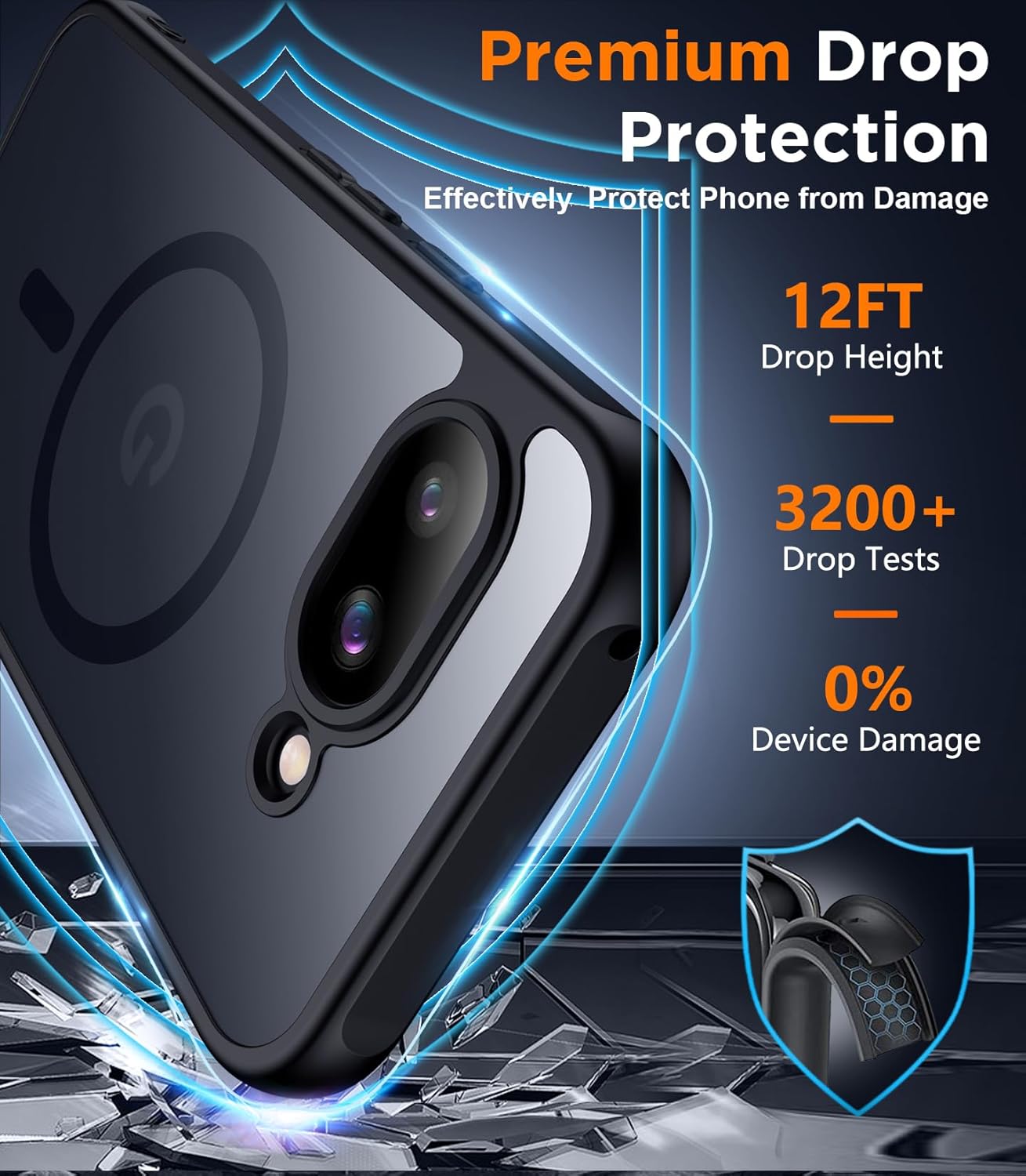 Thumbnail 2 de SPIDERCASE Pixel 9A Case 1.5mm