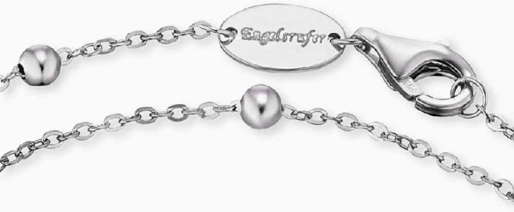 Detalle 2 de Engelsrufer Damen Armband aus Sterling Silber – doppelt gewickelte Perlen, nickelfrei, verstellbar 32–36 cm