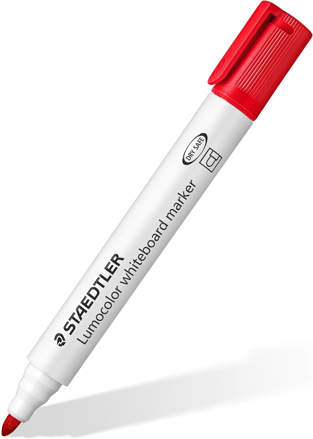 Detalle de STAEDTLER Lumocolor 351 Whiteboard Marker (Bullet Tip 2.0mm) – Pack of 10 Assorted Colours