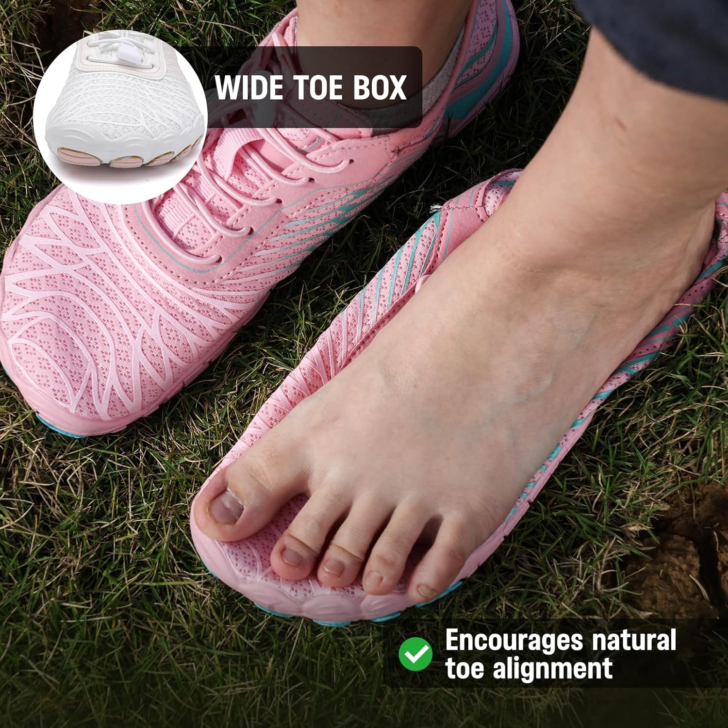 Thumbnail 4 de Barezoey 2026 Barefoot Shoes for Women & Men — Wide Toe Box, Lightweight, Non-Slip Comfort
