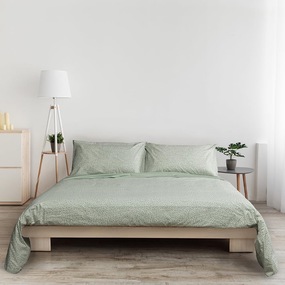 Thumbnail 2 de Foppapedretti Notte & Nature – Housse de Couette 2P en coton percale 200 fils, Salvia