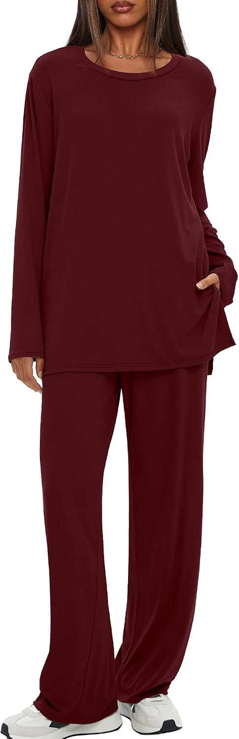 Thumbnail 6 de Darong 2-Piece Lounge Set 2 Piece Wide Leg