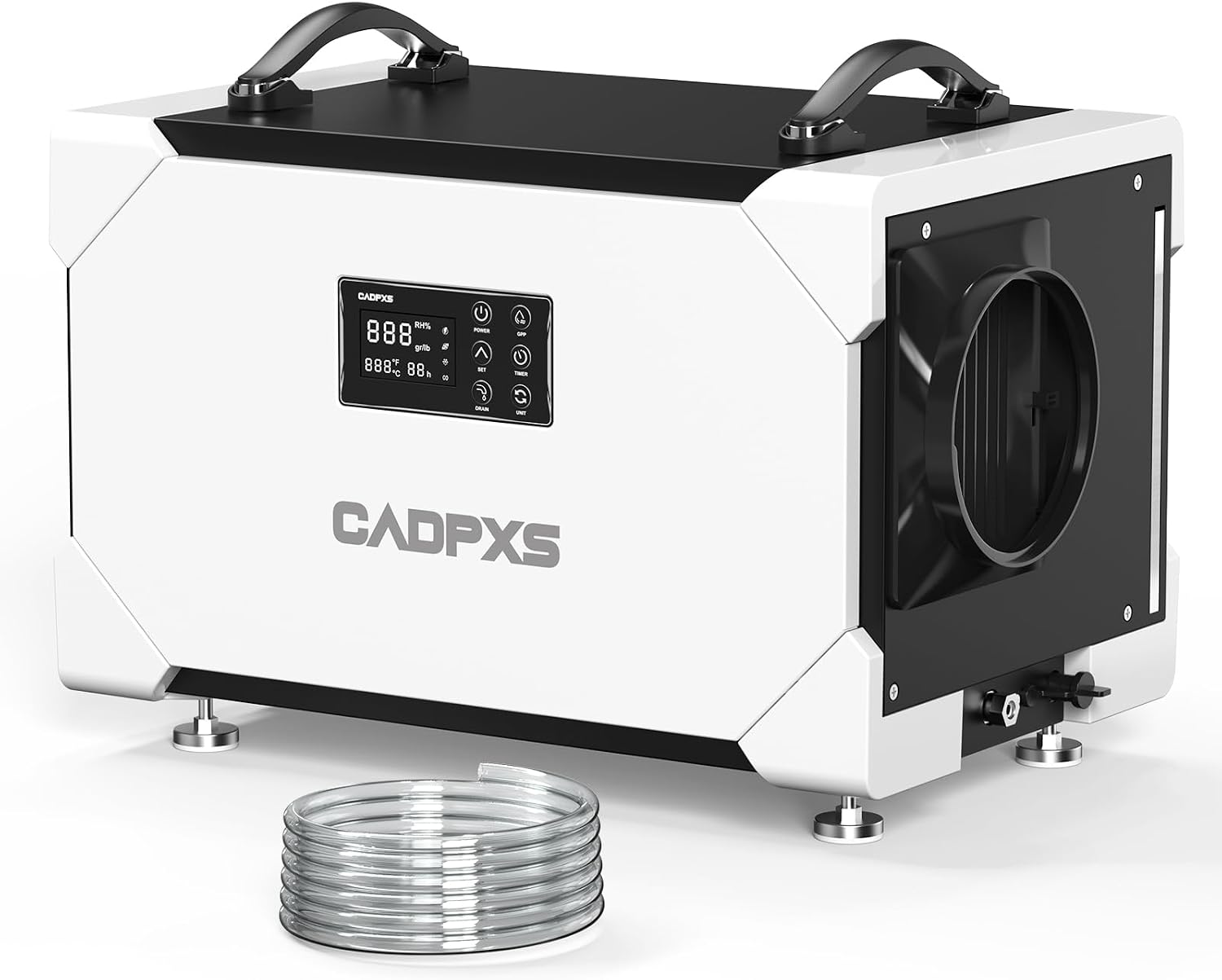 Detalle de CADPXS Remois XP145 Commercial Dehumidifier with Pump, 145-Pint Capacity