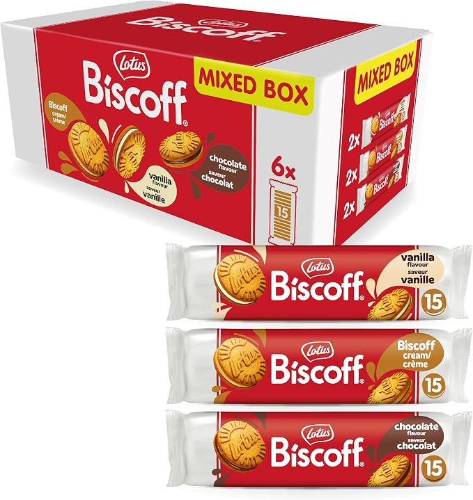 Detalle de Lotus Biscoff | Deliciosas Galletas Sándwich Variadas 🍪