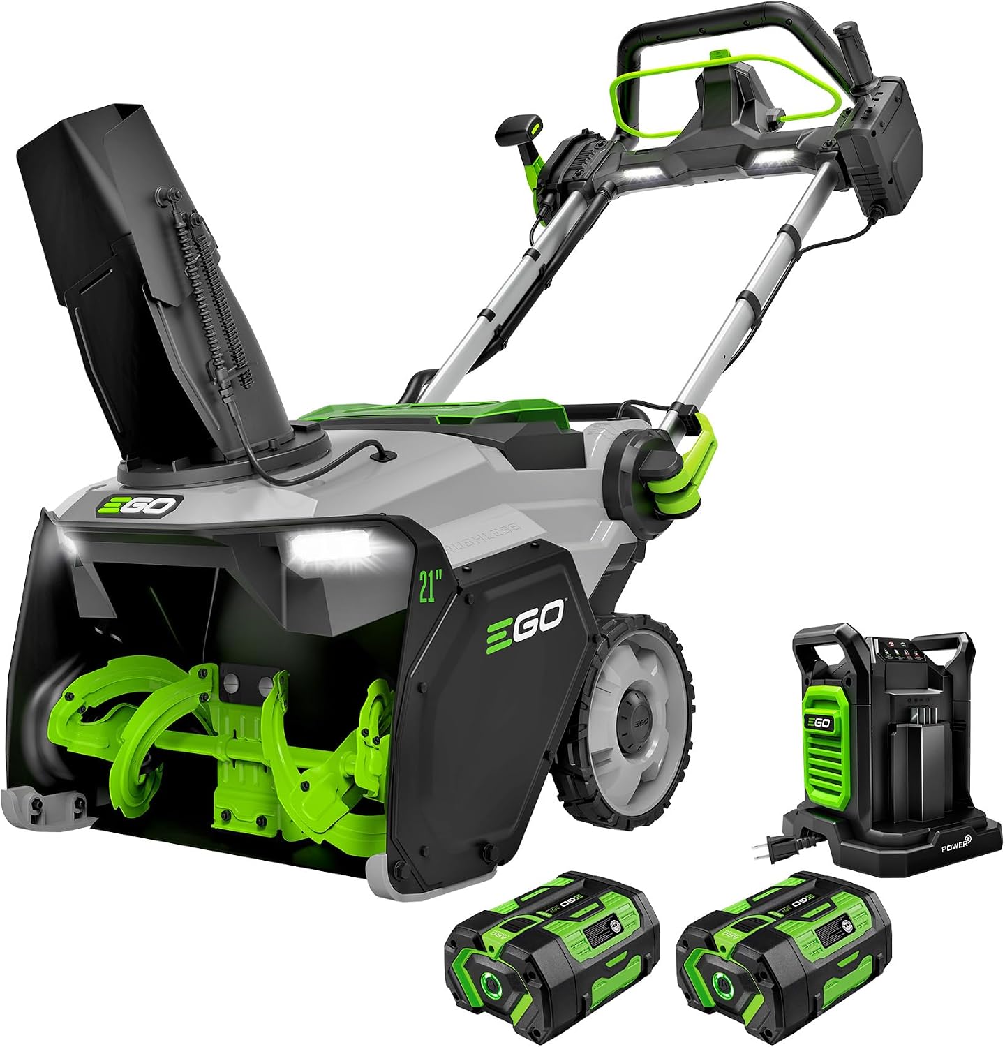 Detalle de EGO Power+ SNT2134 21-Inch Cordless Snow Blower with Heated Handles