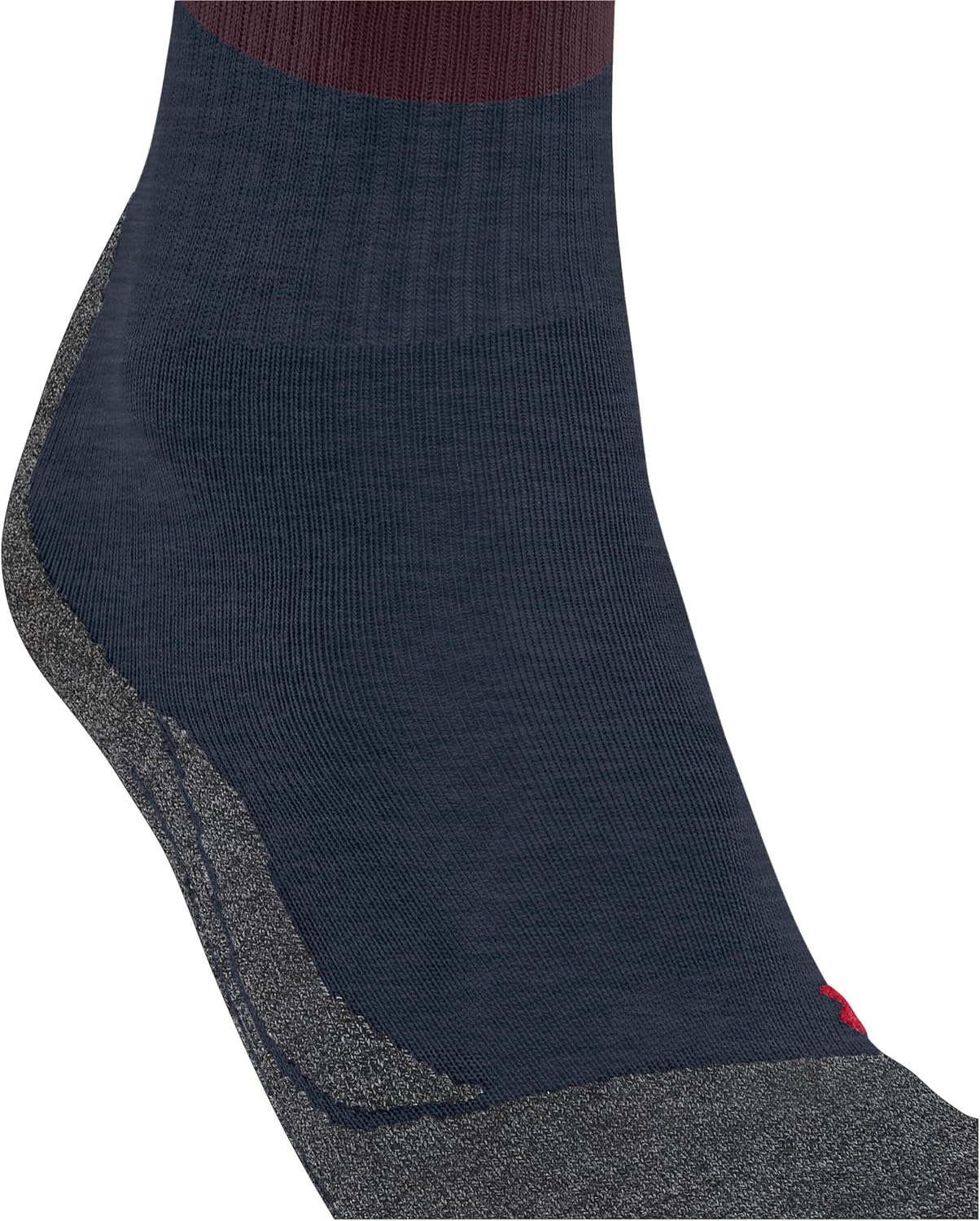 Detalle de FALKE Damen Wandersocken TK2 Explore W – Merinowolle, 3-lagige Sohlentechnik, antiblasen