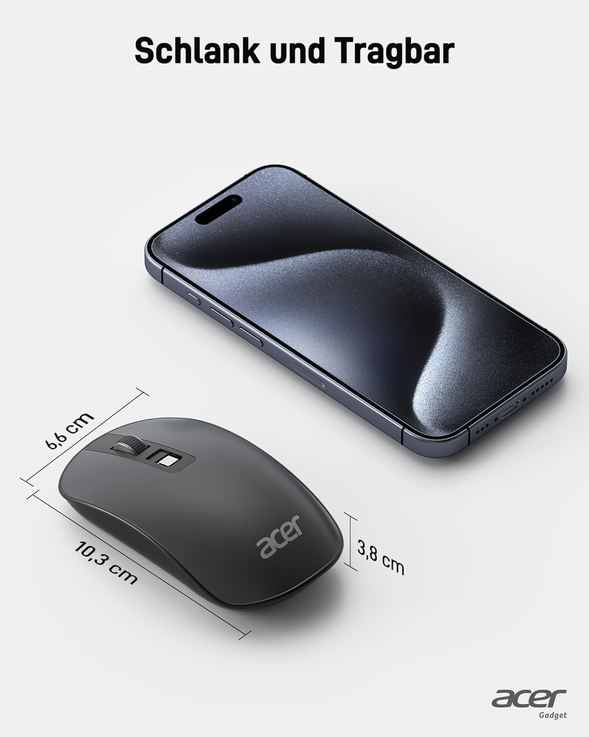 Thumbnail 6 de acer UltradĂĽnne Maus 56 g đź–±