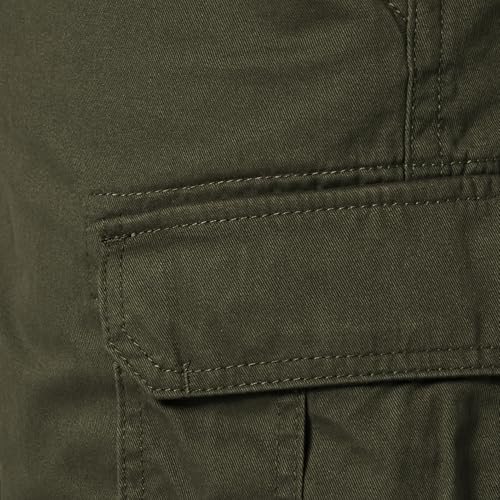 Thumbnail 6 de Amazon Essentials Men's Classic Fit 10" Cargo Shorts with Pockets (Dark Olive, 40W)
