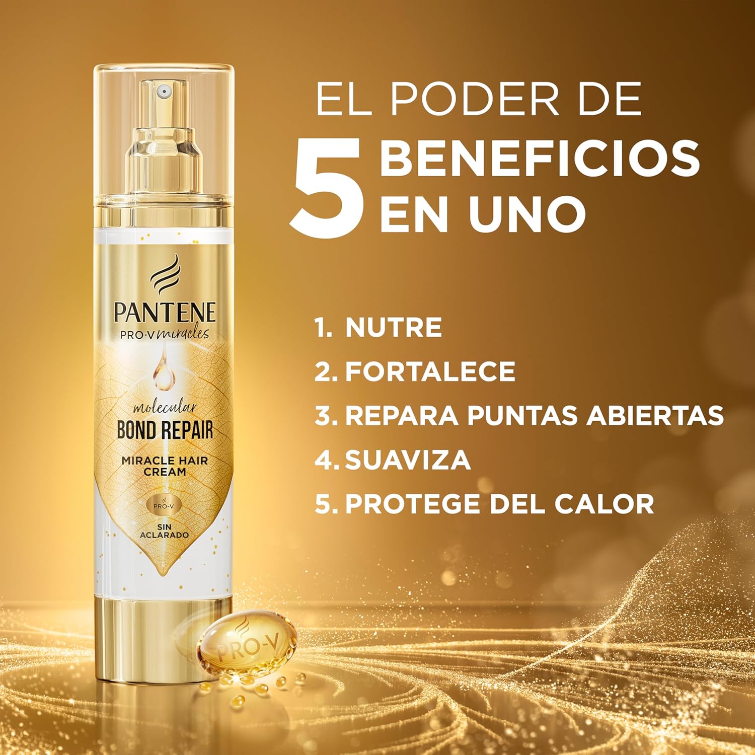Thumbnail 1 de Pantene Molecular Bond Repair Crema 90ml - Nutre y Repara 💆‍♀