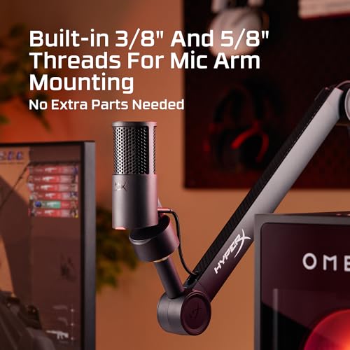 Thumbnail 6 de HyperX SoloCast 2: Compact USB Condenser Microphone for PC