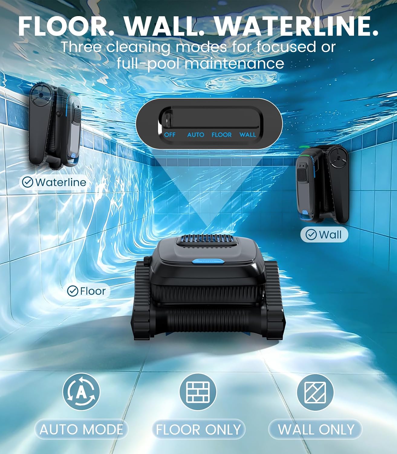 Thumbnail 1 de BOTLIFE Cordless Robotic Pool Vacuum PC10
