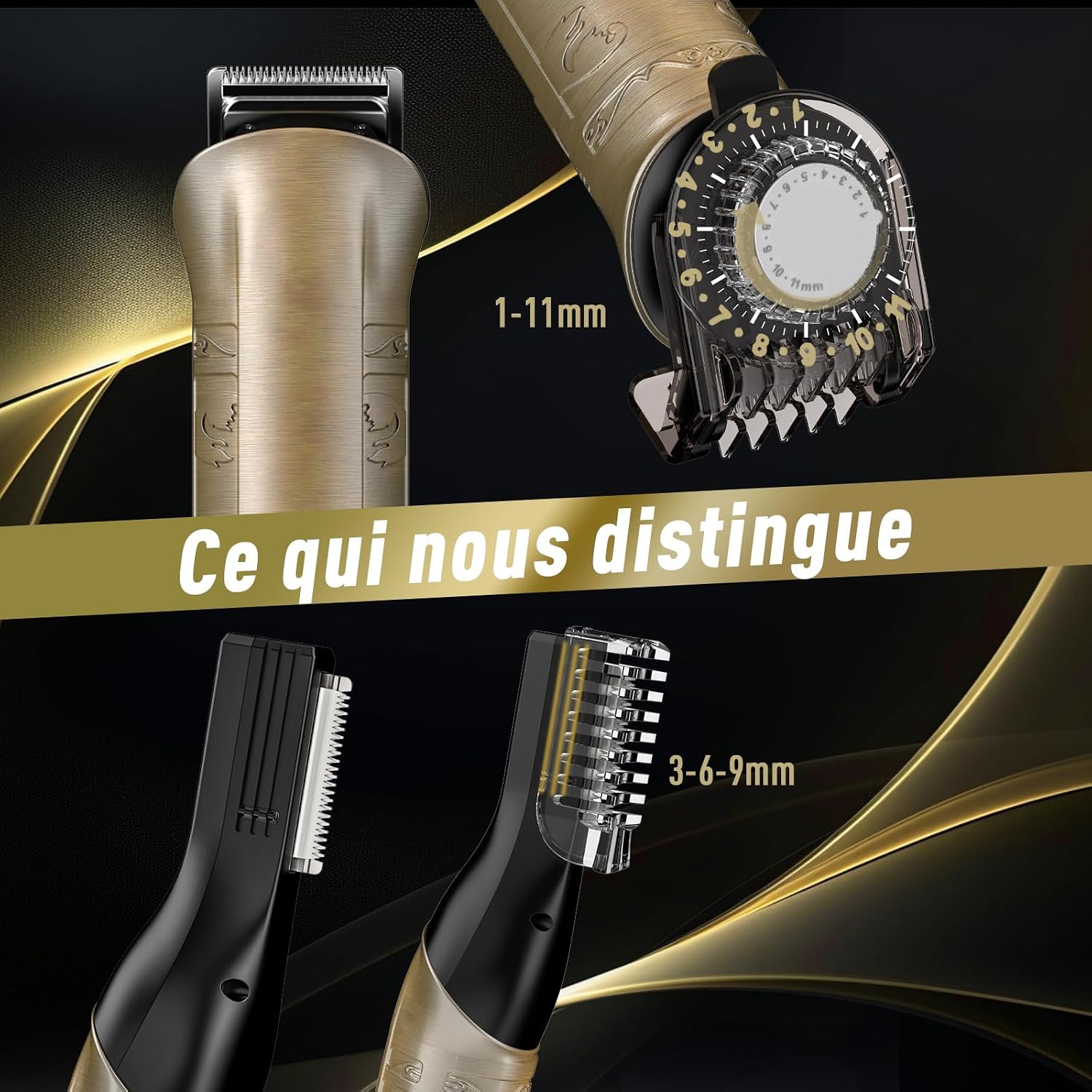 Detalle 2 de Tondeuse cheveux 17-en-1 multifonction ✂