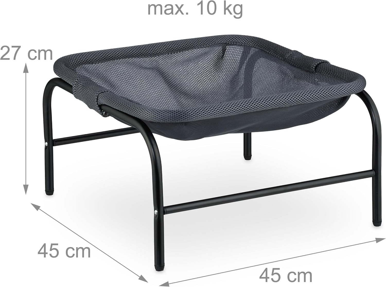 Detalle 2 de Relaxdays cuccia amaca per gatti 27x45x45