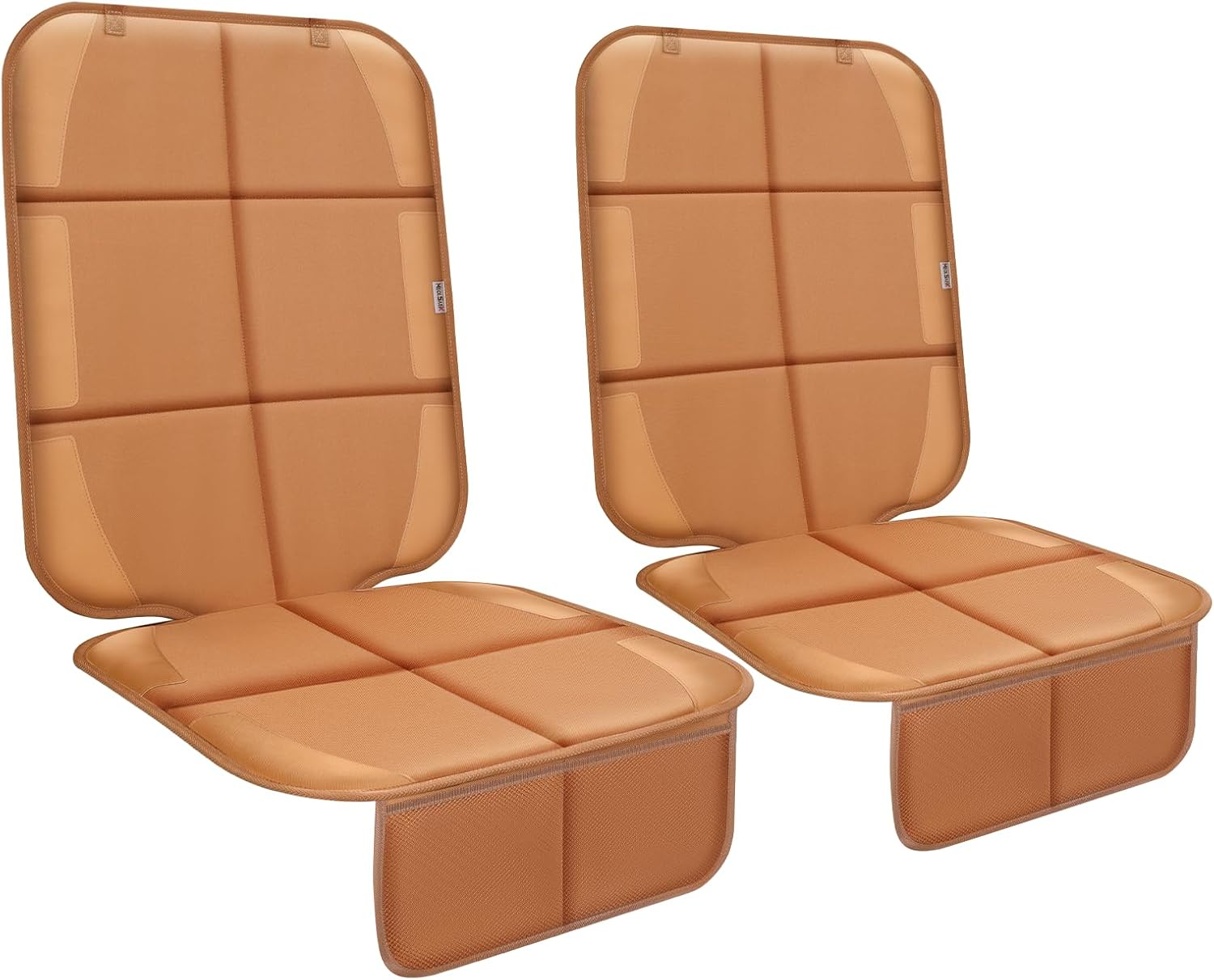 Detalle de Meolsaek Car Seat Protector Waterproof 600D Thick with Non-Slip Backing – Tan (2 pcs)