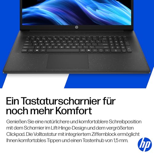 Thumbnail 8 de HP Laptop 17,3" HD+ mit Intel N200, 8GB RAM, 256GB SSD – flexibel für Homeoffice und Studium