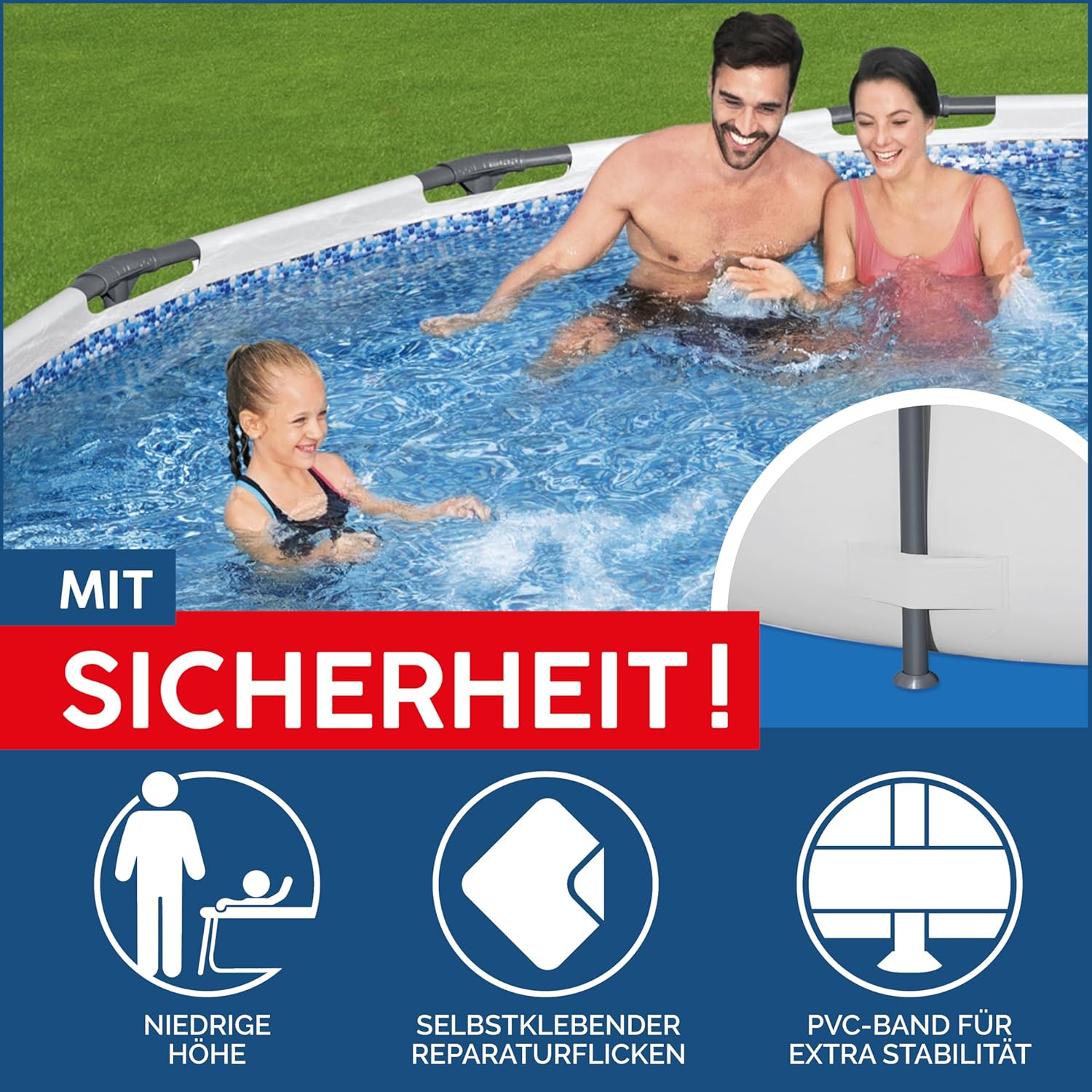 Thumbnail 6 de Bestway Steel Pro Max Rahmenpool Rund 305 x 76 cm