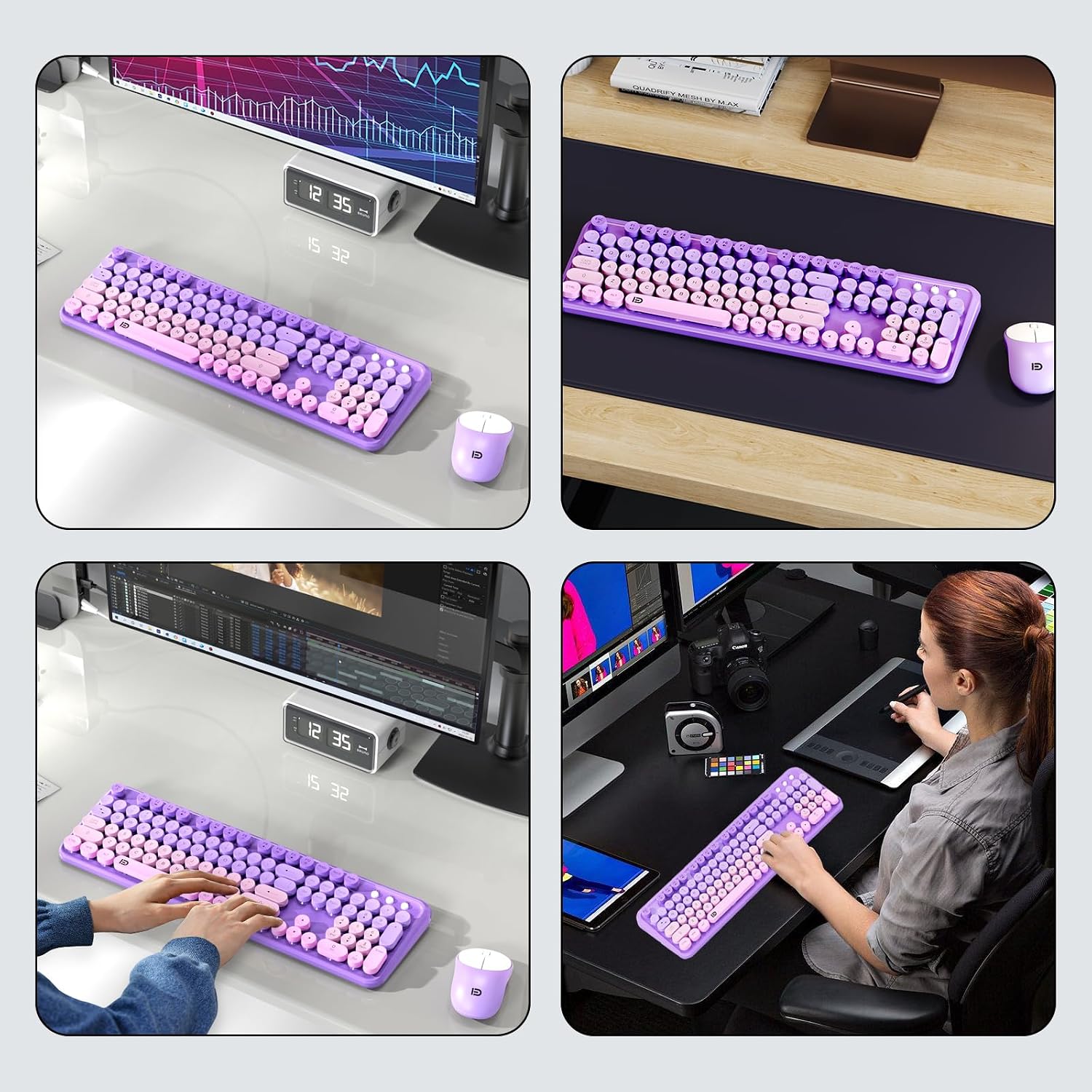 Thumbnail 6 de FD Wireless Keyboard and Mouse Combo 🖥