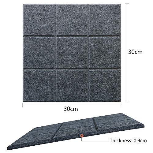 Thumbnail 6 de Uoisaiko Felt Board Tiles 30×30 cm, Pack of 6 📌
