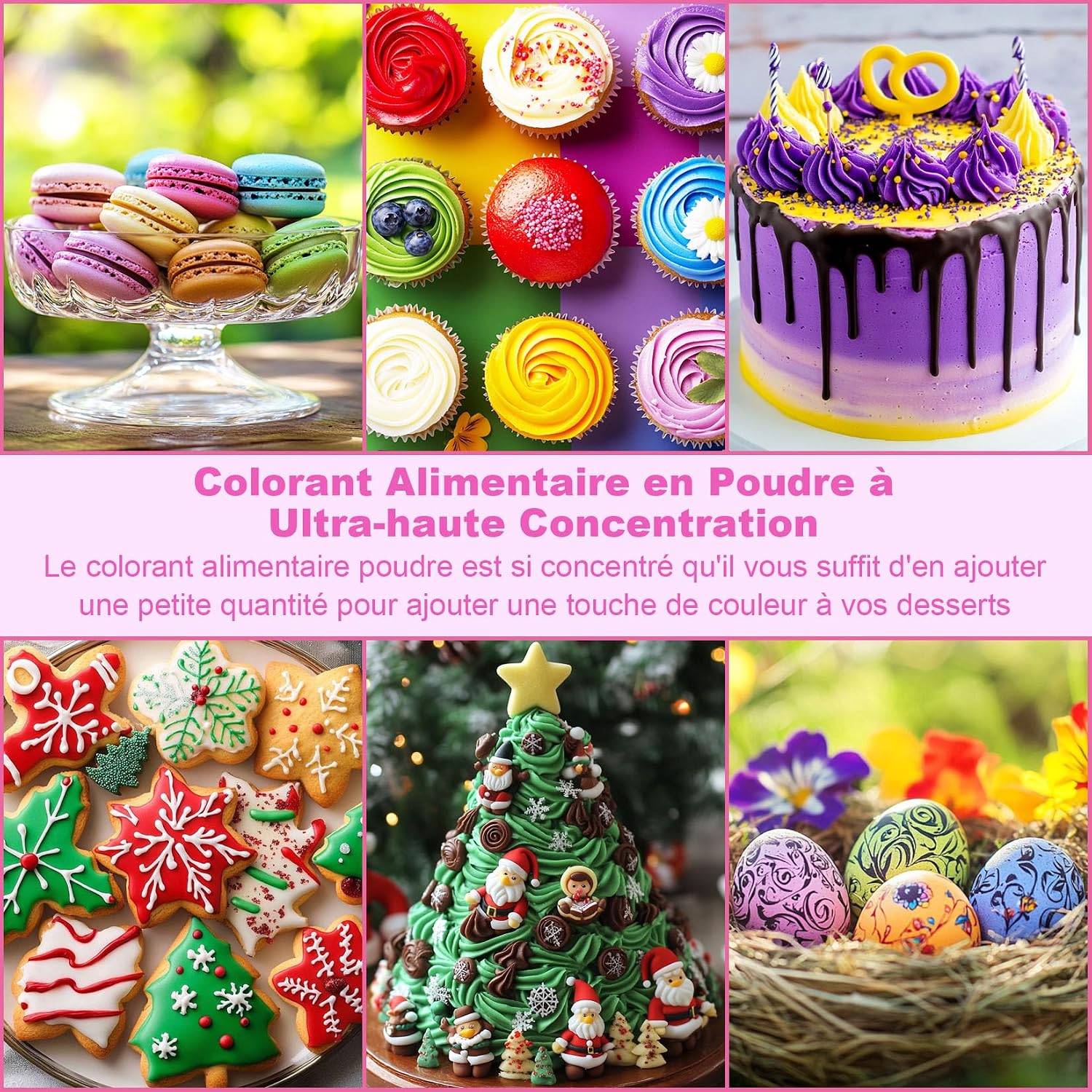 Thumbnail 3 de Colorant Alimentaire Poudre 12 Couleurs x5g