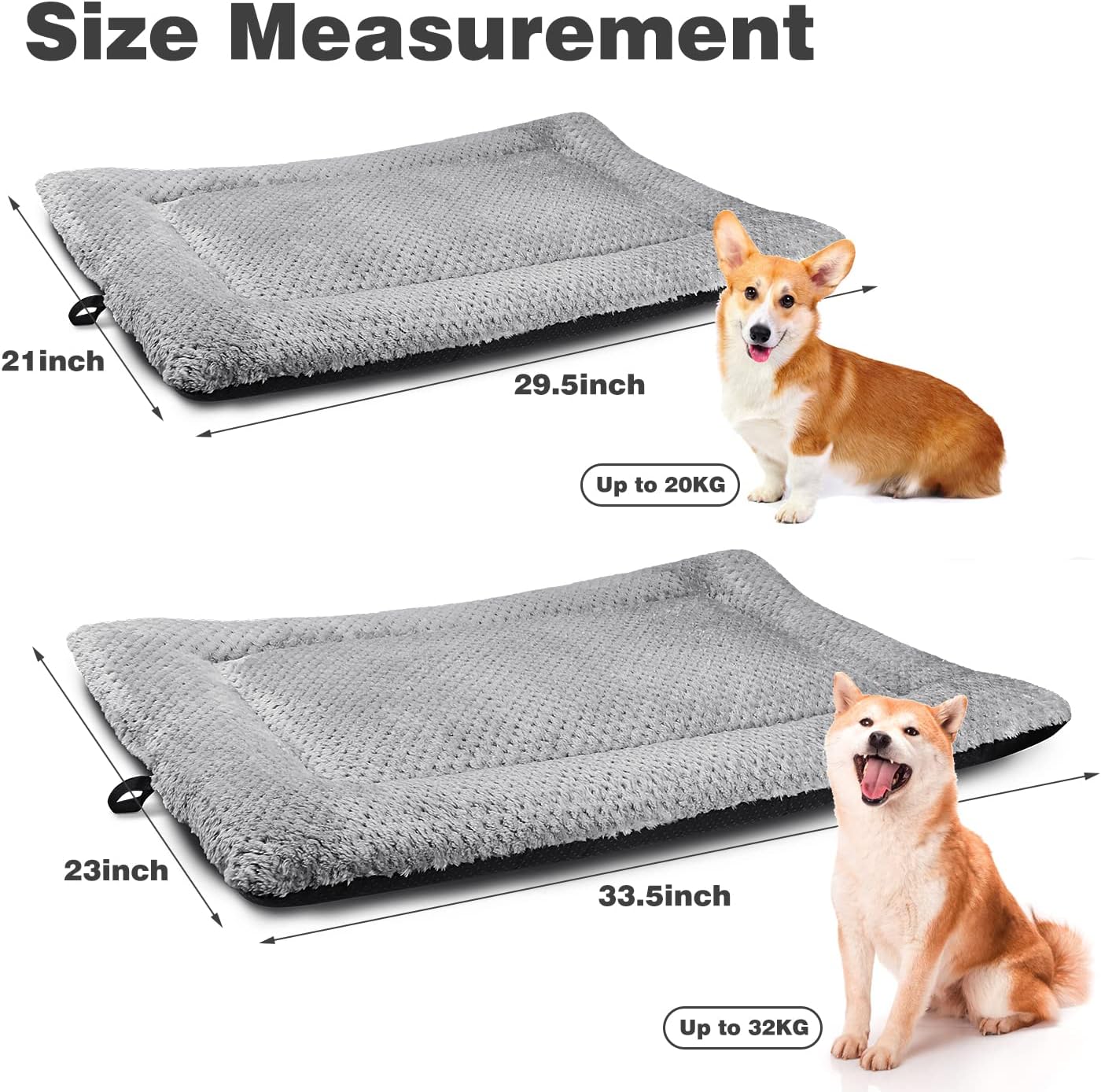 Thumbnail 5 de ASIJIA Dog Bed Mat 90 x 58 cm – washable pet bed