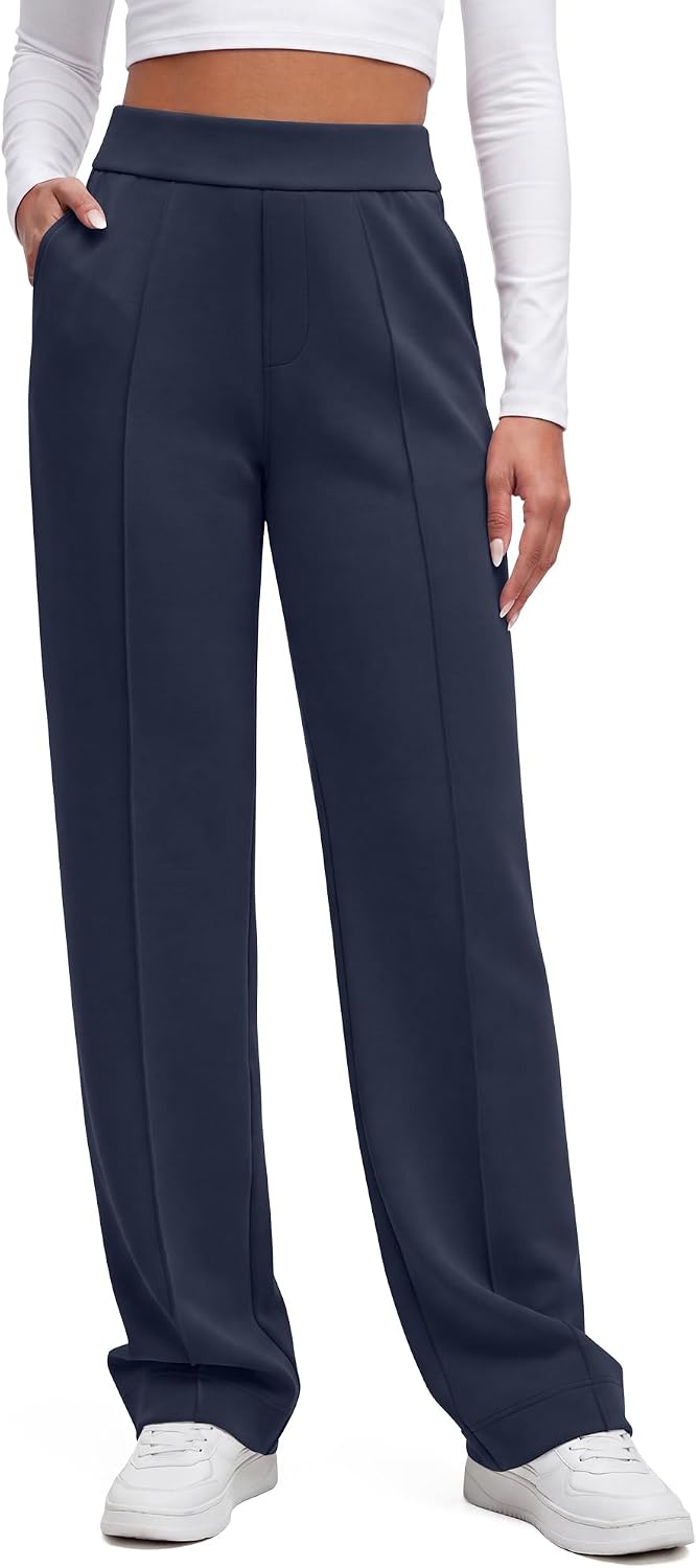 Detalle de G4Free Women's Sweatpants, High-Waisted