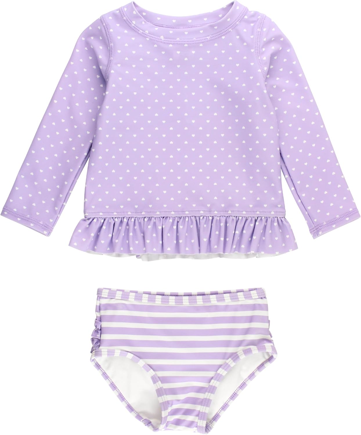 Thumbnail 6 de RuffleButts Baby/Toddler Long Sleeve Rash Guard UPF50+